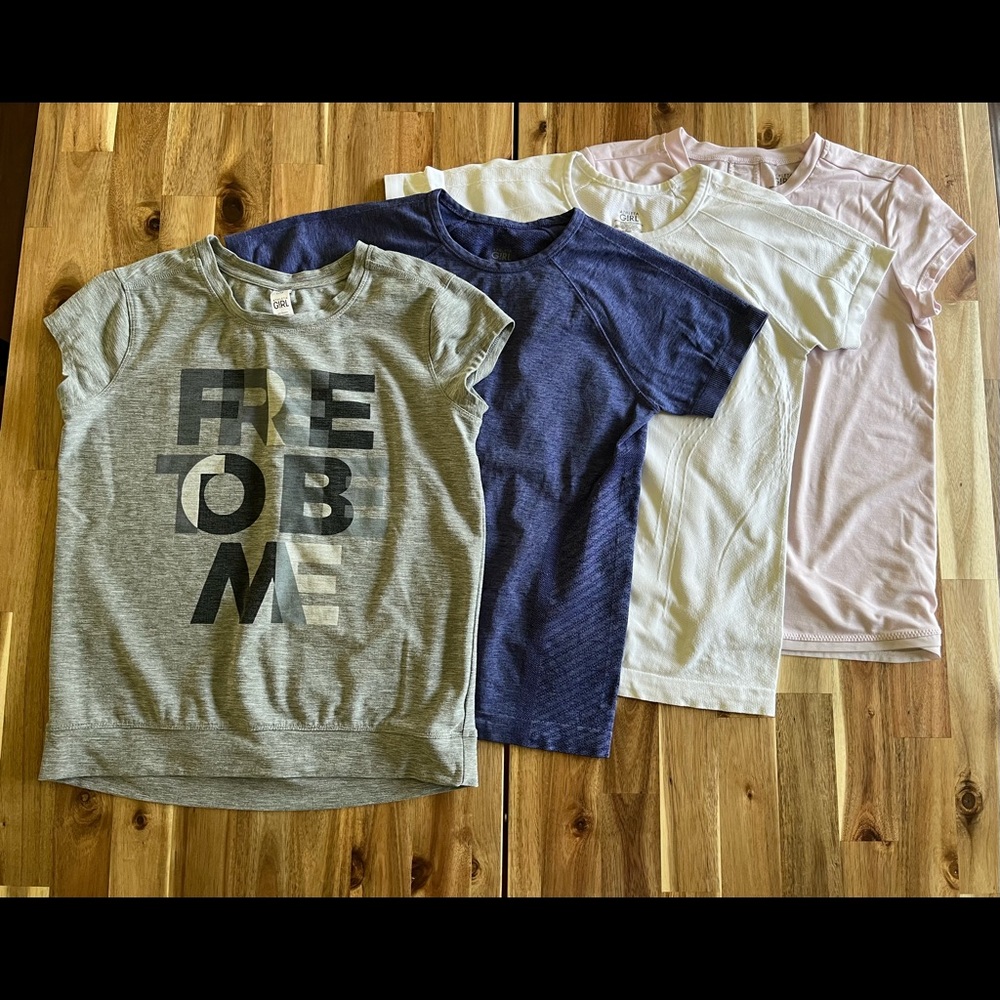 Athleta girl shirt lot L/12